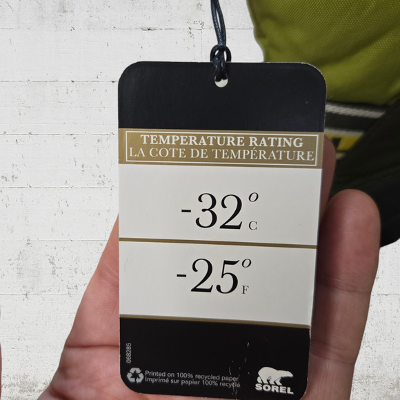 Sorel Green Charcoal Toddler Drawstring Top Winter Snow Boots NWT Size 6 Toddler - Picture 4 of 7